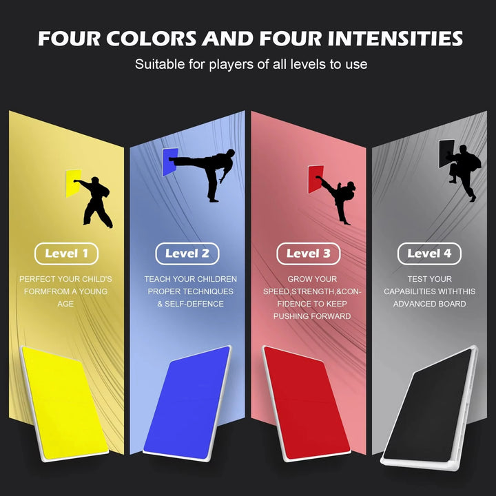Reusable Break Board Martial Arts Training Taekwondo Rebreakable Kicking Board children's Taekwondo Training Performance Board