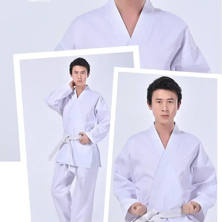 Judo Gi Karate Uniform Kids and Adults Student Karate Gi Martial Arts Uniform Free Belt Judo Gi Black White Judo Accesorios 2024