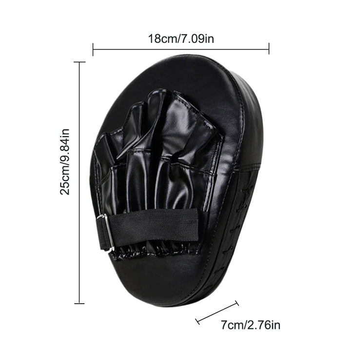 Focus Curved boxing gloves Boxing Kickboxing Martial Arts Training Equipment Accessories Pads Gauntlet  Sports Entertainme