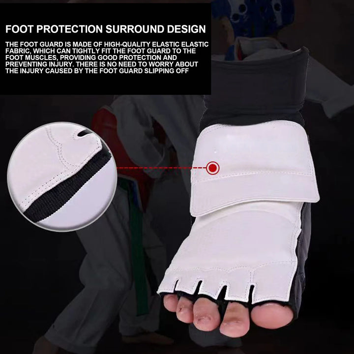Protetor de pés para artes marciais taedo, equipamento de proteção com almofadas de EVA, Muay Thai, Kung Fu, Taekwondo, Karate. Adulto e infantil.