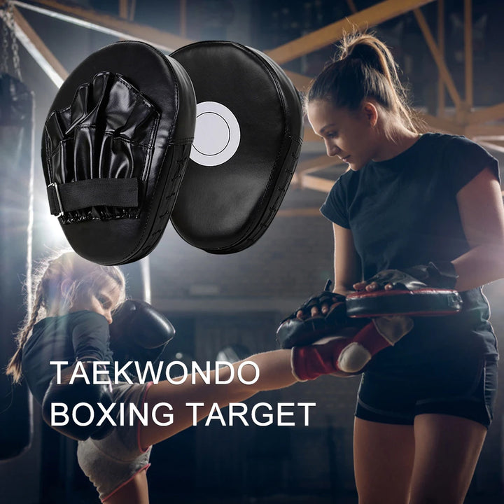 Focus Curved boxing gloves Boxing Kickboxing Martial Arts Training Equipment Accessories Pads Gauntlet  Sports Entertainme