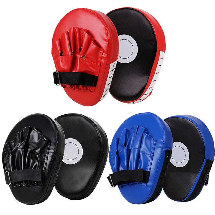 Focus Curved boxing gloves Boxing Kickboxing Martial Arts Training Equipment Accessories Pads Gauntlet  Sports Entertainme