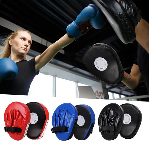 Focus Curved boxing gloves Boxing Kickboxing Martial Arts Training Equipment Accessories Pads Gauntlet  Sports Entertainme