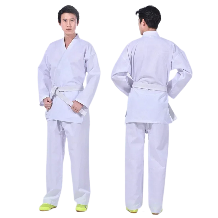 Judo Gi Karate Uniform Kids and Adults Student Karate Gi Martial Arts Uniform Free Belt Judo Gi Black White Judo Accesorios 2024