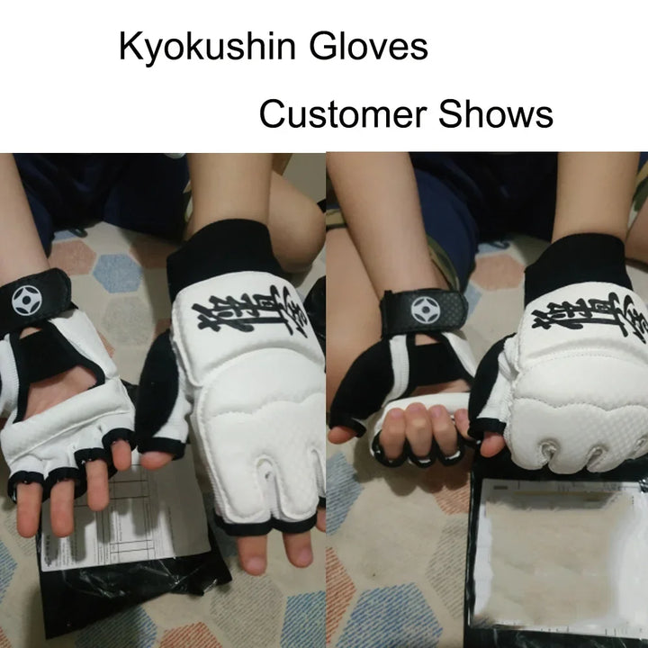 luvas especial para luta e artes marciais, protetor de mão couro do plutônio fitness. boxe, Kung Fu, Taekwondo, MMA, Muay Thai.