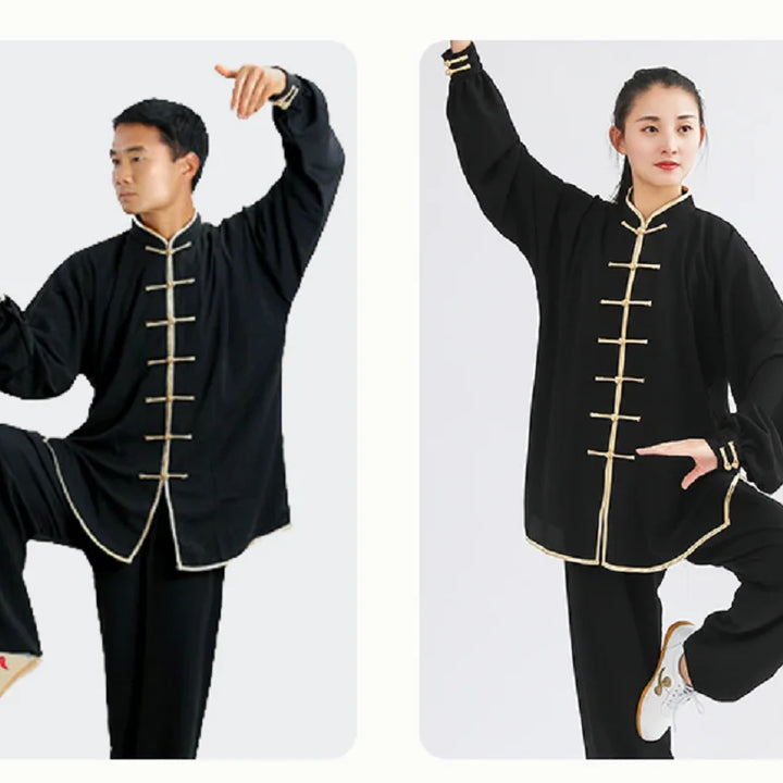 Uniforme Tradicional  Chinês Jaqueta e Calças, Homens Mulheres, Kung Fu, Tai chi,  Artes Marciais