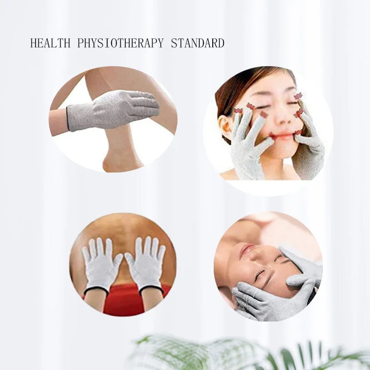 Estimulador muscular, acupuntura e massagem corporal. máquina de terapia digital eletroestimulação