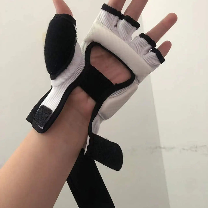 luvas especial para luta e artes marciais, protetor de mão couro do plutônio fitness. boxe, Kung Fu, Taekwondo, MMA, Muay Thai.