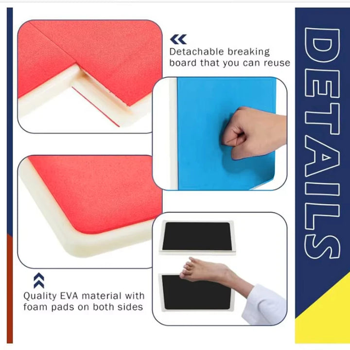 Reusable Break Board Martial Arts Training Taekwondo Rebreakable Kicking Board children's Taekwondo Training Performance Board