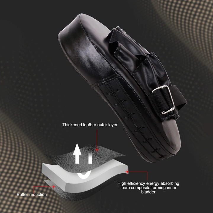 Focus Curved boxing gloves Boxing Kickboxing Martial Arts Training Equipment Accessories Pads Gauntlet  Sports Entertainme